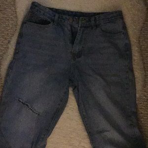 Blue “Mom Style Jeans”